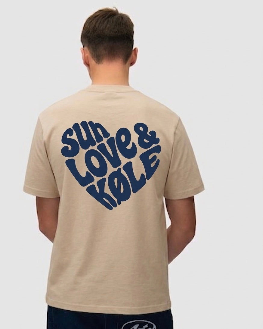 T-shirt #004 Sun, Love & K0LE - Oversize