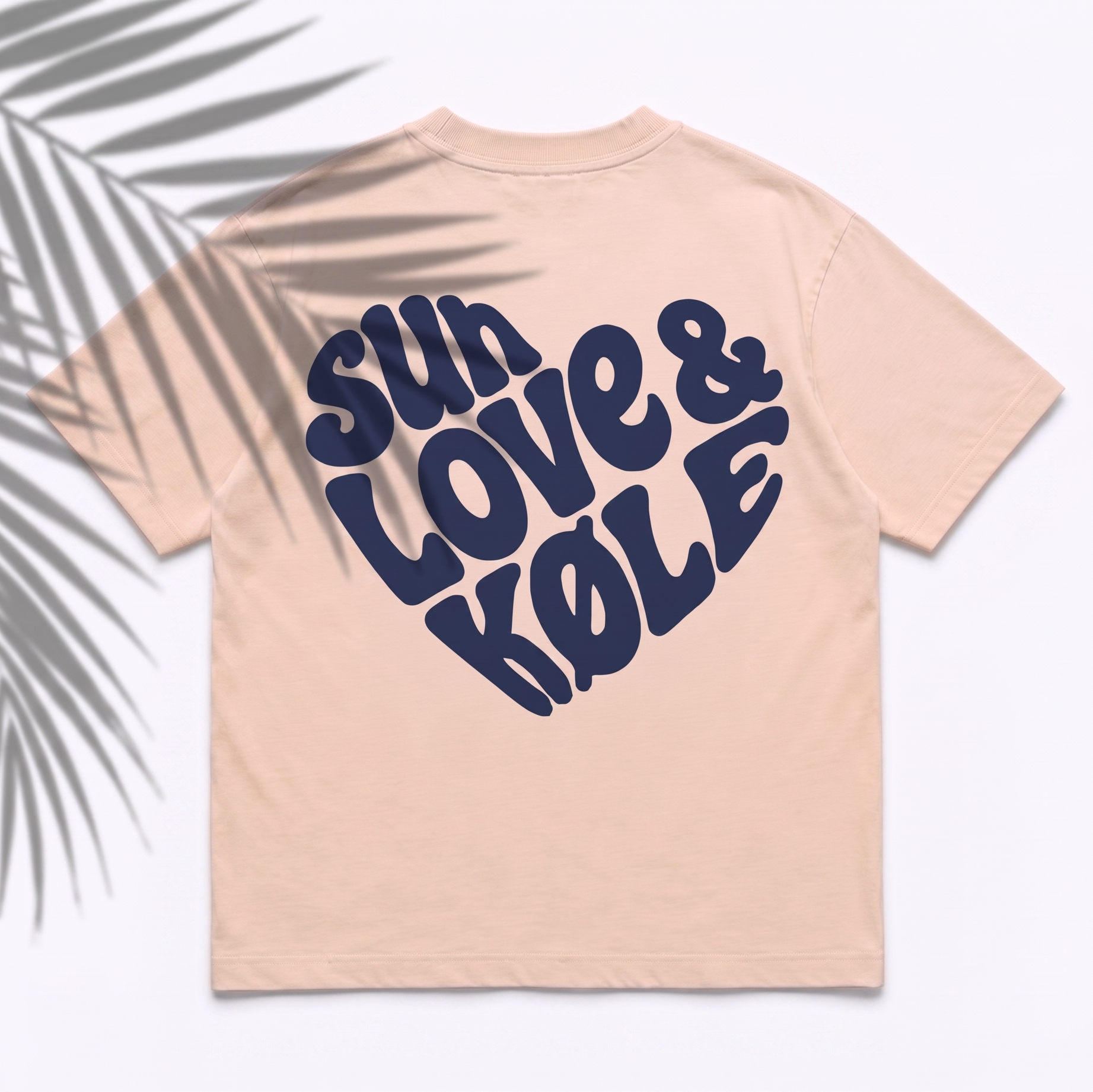 T-shirt #004 Sun, Love & K0LE - Oversize
